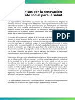 Compromisos Por La Renovación Del Contrato Social para La Salud