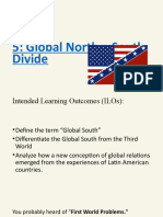 Global North-South Divide Lesson: Defining Terms & Analyzing Emergence