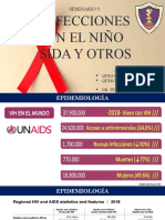 S5. Infecciones en El Niño SIDA y Otros