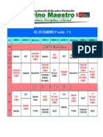 ROL DE EXAMENES 2 Unidad - 1º A