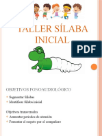 Taller Sílaba Inicial