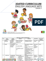Grade 4 English Language Arts - Consolidated Curriculum - 2021