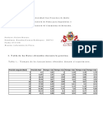 Informe 5 de Fisica CINEMATICA DE ROTACIÓN W