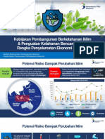 Kebijakan Pembangunan Berketahanan Iklim & Penguatan Ketahanan Bencana Dalam Rangka Penyelamatan Ekonomi Nasional