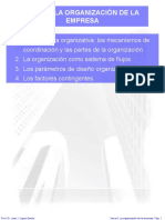 Tema 6: La Organización de La Empresa. Pág. 1 Prof. Dr. Juan J. López García