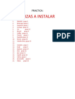 Hortalizas A Instalar: Practica