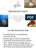 Reproducción Animal: Mario S. Di Bitetti Introducción A La Zoología y Entomología Año 2022