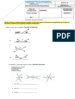 Taller Recuperacion Geometria I Periodo