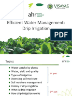 Efficient Water Management: Drip Irrigation: Dhenber Lusanta