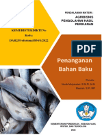 Agribisnis Pengolahan Hasil Perikanan Kemeristekdikti No Kode: DAR2/Profesional/854/1/2022