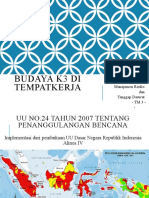 Budaya K3 Di Tempatkerja: Manajemen Risiko Dan Tanggap Darurat - TM 3