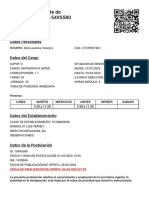 Comprobante postulación matemática escuela Luis Vernet