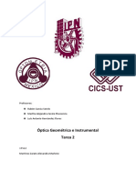Tarea 2 Óptica Geométrica e Instrumental