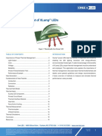 Thermal Management of Xlamp Leds: Application Note