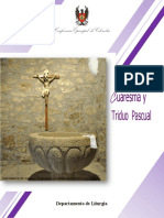 Uaresma y Triduo Pascual: Departamento de Liturgia