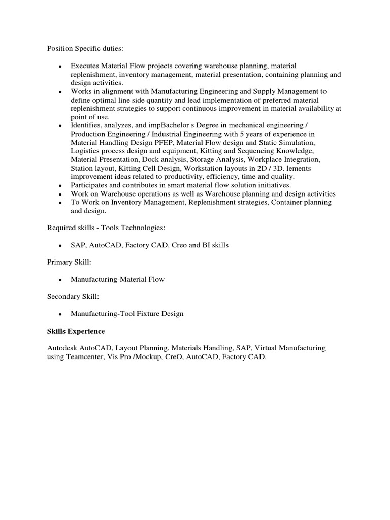 Solids Material Handling Engineer PDF