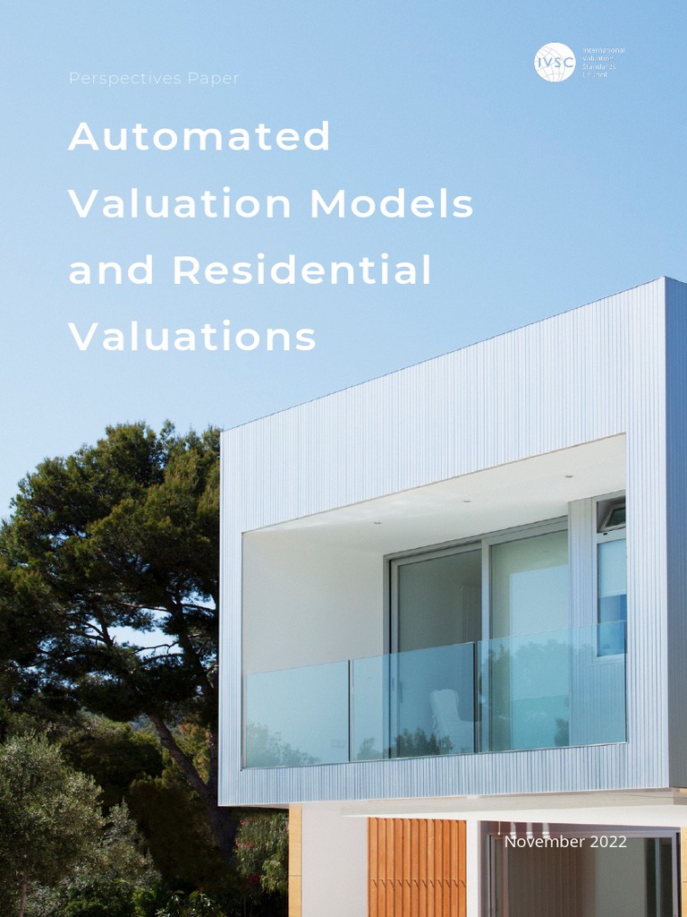 AVMs and IVS Compliance in 2022 | PDF | Real Estate Appraisal ...