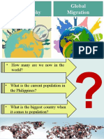 Global Demography Migration