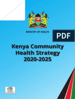 Kenya Community Health Strategy 2020-2025