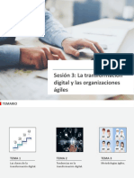 Sesión 3 - La Transformación Digital y Las Organizaciones Ágiles