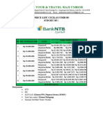 Price List Cicilan Umroh by Bank NTB