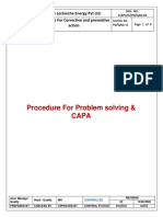 Problem Solving - CAPA