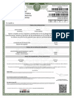 GAOC970521MMCRRN08: Lic. Rubén Núñez Mercado Director General de Profesiones