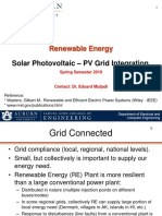 Lecture 12 - PV Grid Integration