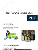 Hari Raya Celebration 2021