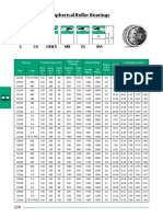 Rollway 22224MBC3W33 Specification Sheet