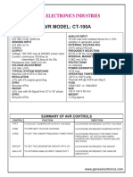 Genex AVR CT-100A Datasheet