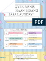 'Proyek Bisnis Perushaan Bidang Jasa Laundry''