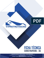 Ficha Técnica: Construpanel 3G