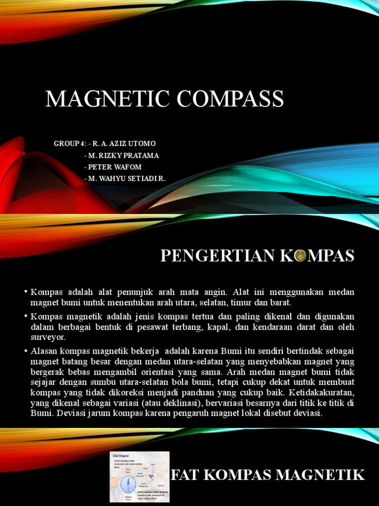 Magnetic Compass, Group 4 | PDF