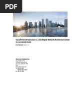 Cisco Prime Infrastructure To Cisco Digital Network Architecture Center Co-Existence Guide