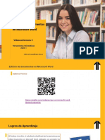 Edición Básica de Documentos en Microsoft Word: Videoconferencia 3