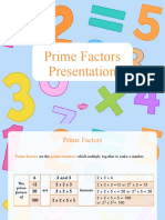 Prime Factors Presentation
