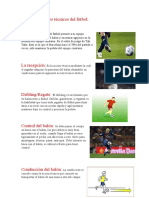 Fundamentos Técnicos Del Futbol