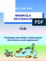 Miniškola Detoxikace: Mudr. Josef Jonáš