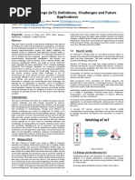 Internet of Things (Iot) : Definitions, Challenges and Future Applications