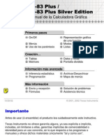 Manual para Calculadora TEXAS Instruments