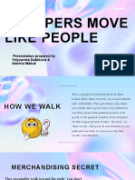 Shoppers Move Like People: Presentation Prepared by Yelyzaveta Dubikova & Valeriia Maliuk