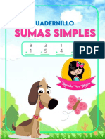 Cuadernillo Sumas Simples 1