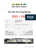 Aircraft De-Icing Manual Guide