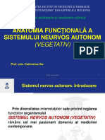 Anatomia Func Țională A Sistemului Neurvos Autonom: (Vegetativ)