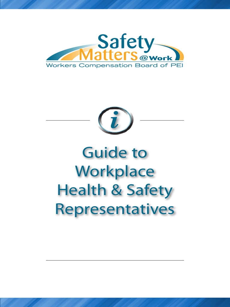 Guide To Workplace Health & Safety Representatives PDF Occupational
