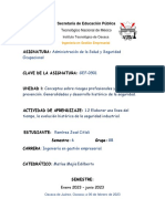 Línea Del Tiempo, La Evolución Histórica de La Seguridad Industrial