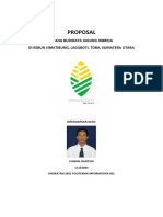 Proposal: Usaha Budidaya Jagung Hibrida Di Kebun Simatibung, Laguboti, Toba, Sumatera Utara