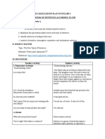 Detailed Leeson Plan in English 4 Four Kinds of Sentences According To Use Demonstrator: Hamboy, Beberly A. Objectives