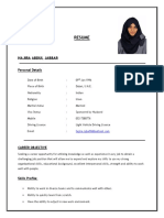 Hajira Iqbal CV